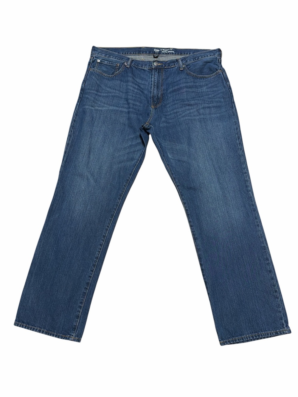 Gap Factory Straight Fit Jeans Men's 40X32 Straight Leg Medium Wash Blue Jeans